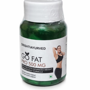 DrishtiAyurved GO FAT Pro 500 MG Capsules